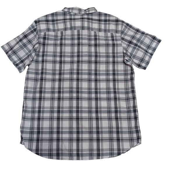 Columbia Rapid Rivers Short Sleeve Men's Plaid Button Down Shirt Size Large - Picture 2 of 12